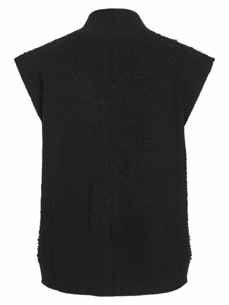 VILA Knitwear^ZIPPER WAISTCOAT